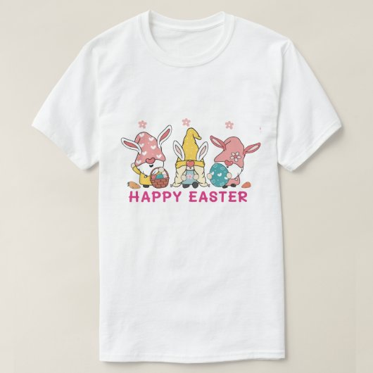 イースターバニー格言Tシャツ Tシャツ (デザイン正面)