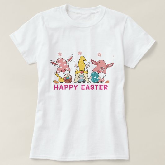 イースターバニー格言Tシャツ Tシャツ (デザイン正面)