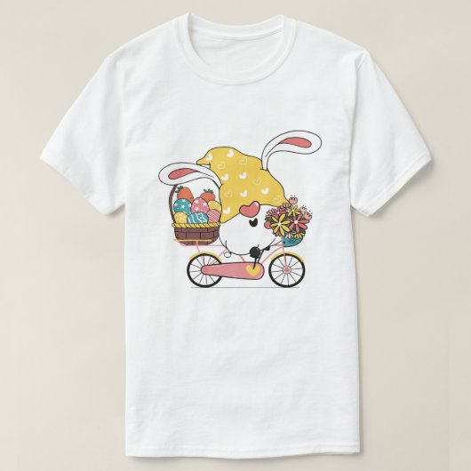 イースターバニー格言Tシャツ Tシャツ (デザイン正面)