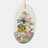 イースターバニー独占的オーナメント セラミックオーナメント (右)