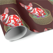 イースターバニー猫 ラッピングペーパー (ロールコーナー)