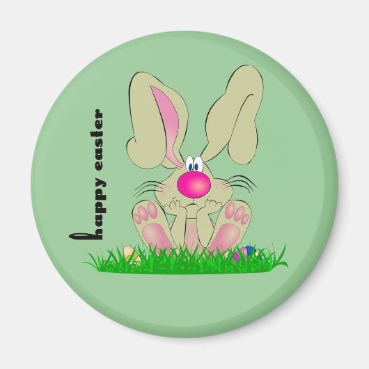イースターバニー磁石 マグネット (正面)