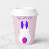 イースターバニー紙カップ 紙コップ (裏面)