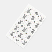 イースターバニー紙タオル (コーナー)