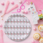 イースターバニー紙プレート ペーパープレート (パーティー)