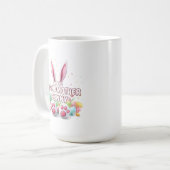 イースターバニー耳と足祖母 コーヒーマグカップ (正面左)