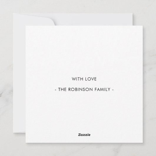 イースターバニー耳と足 シーズンカード (裏面)