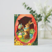 イースターバニー葉書 シーズンポストカード (スタンド正面)