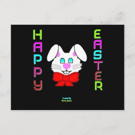イースターバニー葉書 ポストカード