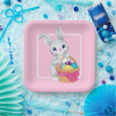イースターバニー複数サイズパーティー ペーパープレート (パーティー)