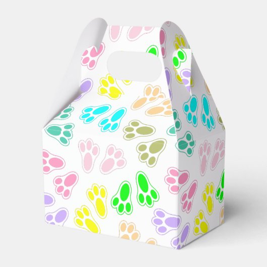 イースターバニー足パターンカスタム フェイバーボックス (正面サイド)