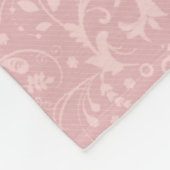 イースターバニー踊り卵 フリースブランケット (角)