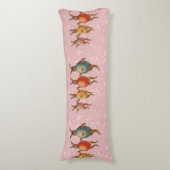 イースターバニー踊り卵 ボディピロー (正面縦)