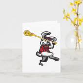 イースターバニー遊ズラクロス カード (黄色い花)