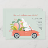 イースターバニー運転 招待状 (正面/裏面)