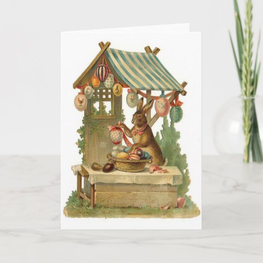 イースターバニー道端エッグスタンドカード シーズンカード (正面)