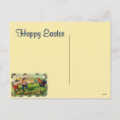 イースターバニー野球ヴィンテージはがき シーズンポストカード (裏面)