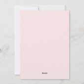 イースターバニー うさぎ コケティー ボウ ピンク 卵 シーズンカード (裏面)