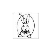 イースターバニー かわいいウサギ スクラップブッキング ジャーナリング ラバースタンプ (インプリント)
