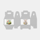 イースターバニー&イースターエッグアートワーク フェイバーボックス (折り畳みなし)