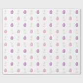 イースターバニー&イースターエッグ ラッピングペーパー (フラット)