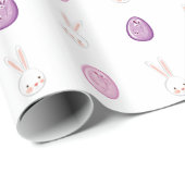 イースターバニー&イースターエッグ ラッピングペーパー (ロールコーナー)