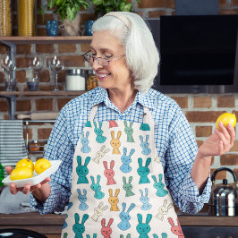 イースターバニー エプロン