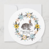 イースターバニー カスタムイースターブランシュ招待状 招待状 (正面)