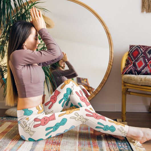 イースターバニー カプリレギンス