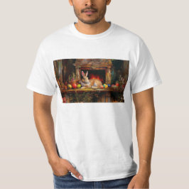 イースターバニー カラフルなイースターエッグ Tシャツ