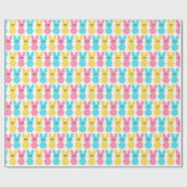 イースターバニー カラーポップ ラッピングペーパー (フラット)