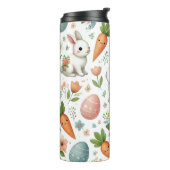 イースターバニー&カロツサーマルタンブラー春 タンブラー (回転左)