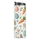 イースターバニー&カロツサーマルタンブラー春 タンブラー (回転右)