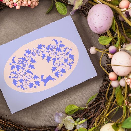 イースターバニー カード