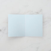 イースターバニー | キュートイースターパステルワイルドフラワー シーズンカード (内部)