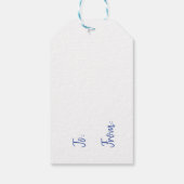 イースターバニー ギフトタグ (裏面)