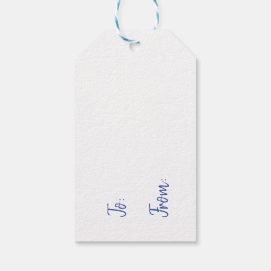 イースターバニー ギフトタグ (裏面)