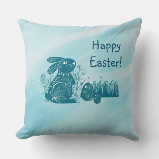 イースターバニー クッション (正面)