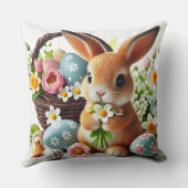 イースターバニー クッション (裏面)