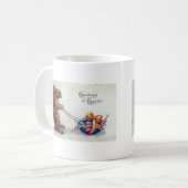 イースターバニー コーヒーマグカップ (正面左)