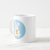 イースターバニー コーヒーマグカップ (正面左)