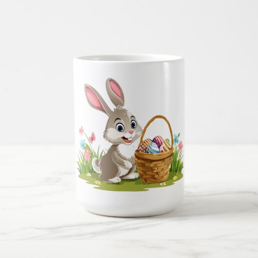 イースターバニー コーヒーマグカップ (中央)