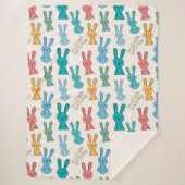 イースターバニー シェルパブランケット (正面)