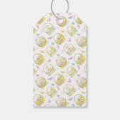 イースターバニー、シックス、バスケットギフトラベル ギフトタグ (正面)