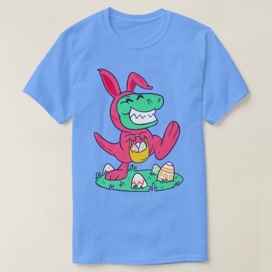 イースターバニー&シック Tシャツ (デザイン正面)