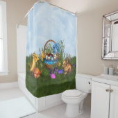 イースターバニー シャワーカーテン (インサイチュ)
