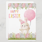 イースターバニー シーズンカード (正面/裏面)