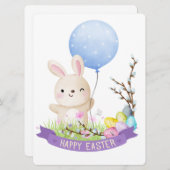 イースターバニー シーズンカード (正面/裏面)