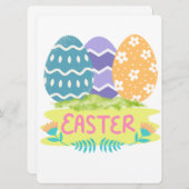 イースターバニー シーズンカード (正面/裏面)