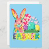 イースターバニー シーズンカード (正面/裏面)